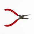 Excel Blades Flat Nose Pliers, Spring Loaded 5" Serrated Jaw Pliers, 6pk 55570